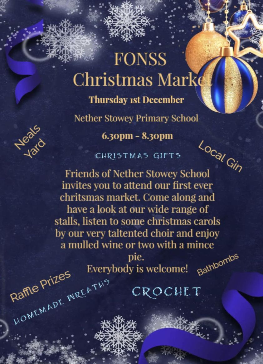 FONSS Christmas Market @ Nether Stowey Primary School